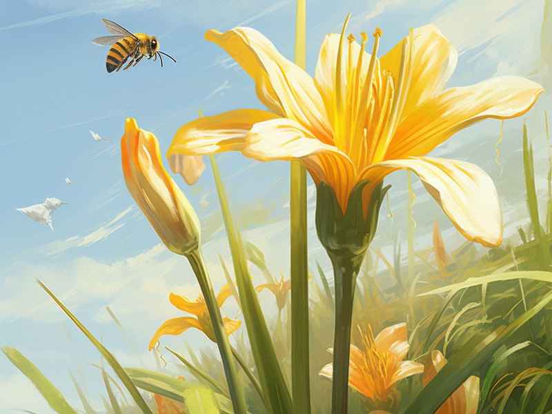 萱草花背景故事、萱草花的背景故事