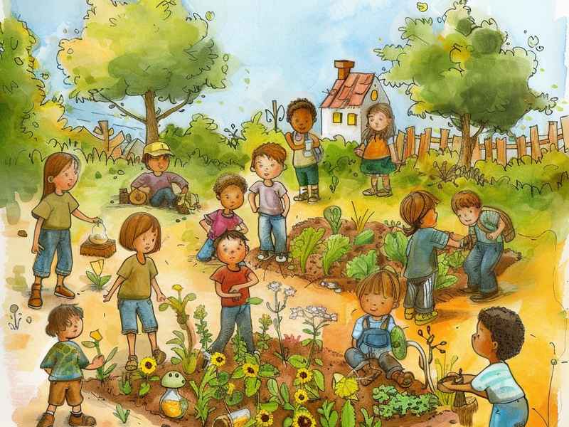 幼儿种菜的故事，幼儿种菜的故事简短