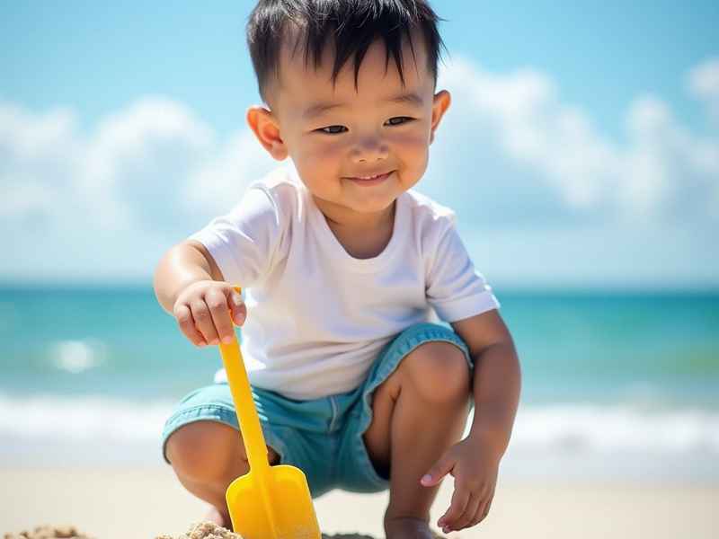 玩耍儿童故事（幼儿玩沙小故事）
