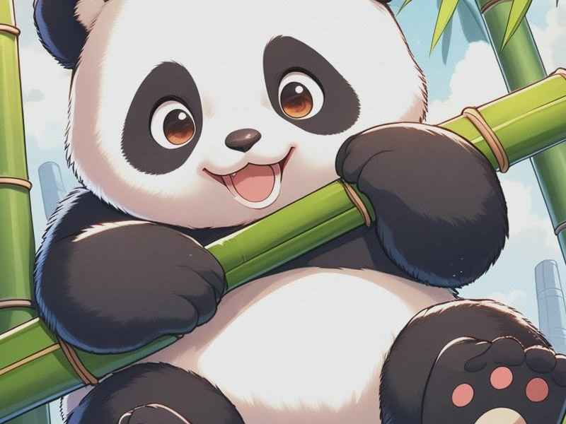 熊猫小孩的故事，熊猫小孩的故事大全