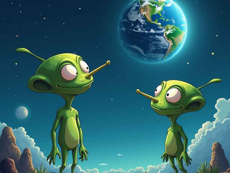寻找外星人儿童故事；寻找外星人作文600字