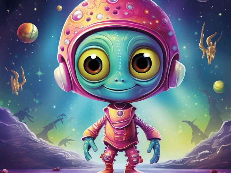 外星人故事1-3岁儿童 外星人的幼儿故事