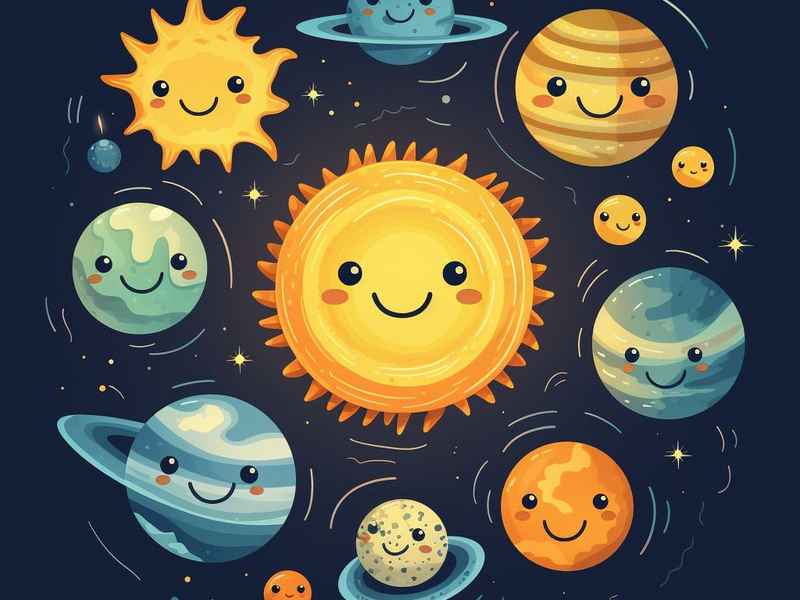 太阳和八大行星幼儿故事 太阳和八大行星幼儿故事大全