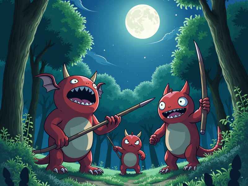 小恶魔的故事、三个小恶魔的故事