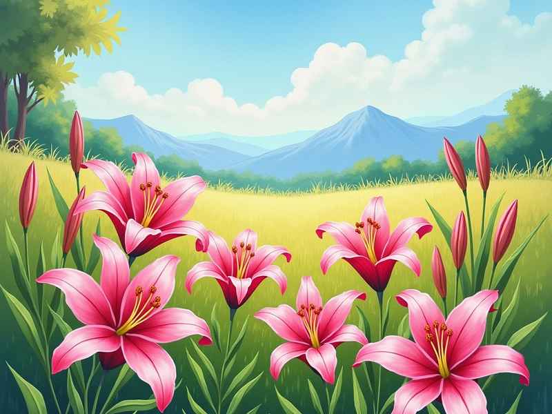 萱草花儿童版故事，歌曲萱草花儿童版