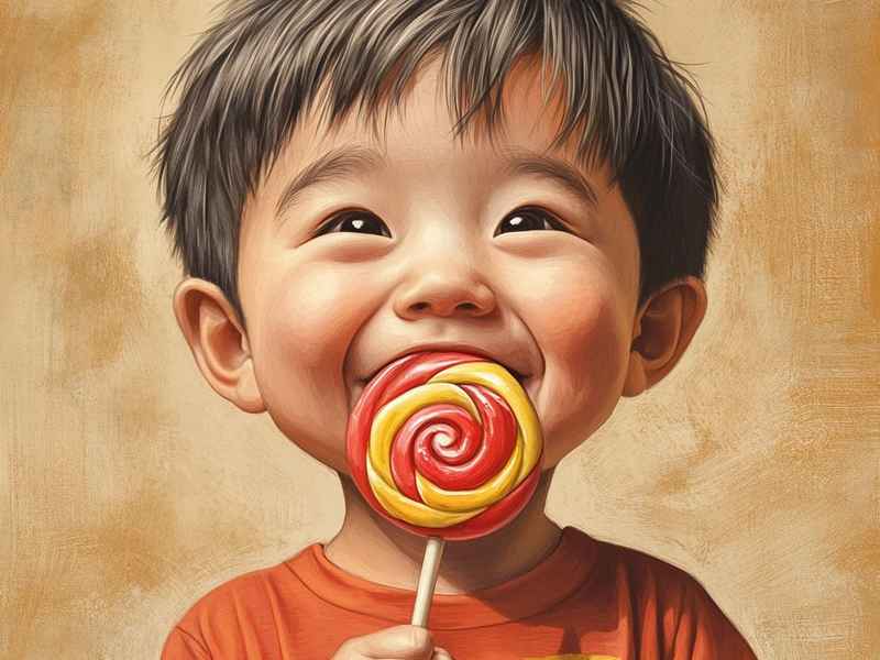 糖果孩子的故事（小男孩糖果的故事）