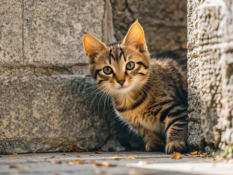 我与流浪猫的儿童故事，我与流浪猫的故事700