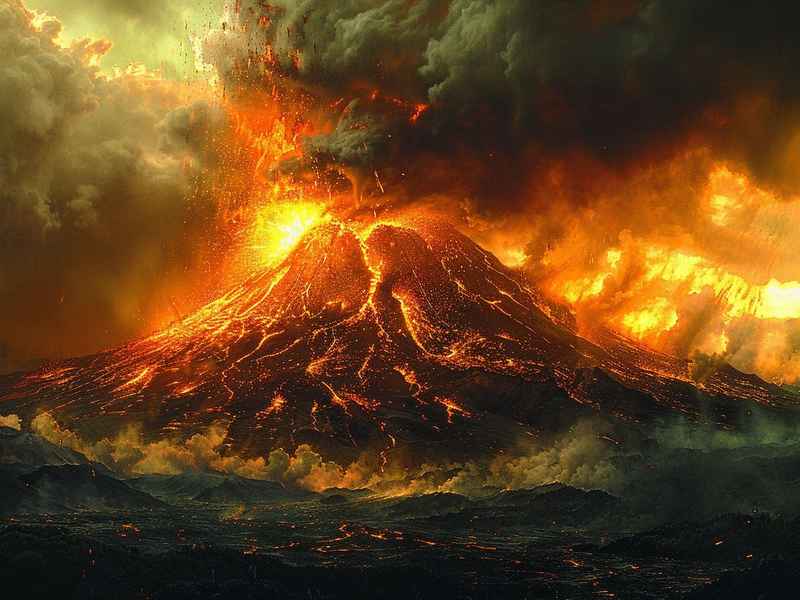 有关火山爆发的故事，有关火山爆发的故事简短