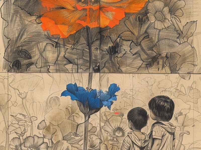 四格漫画故事报，四格漫画小故事 手绘