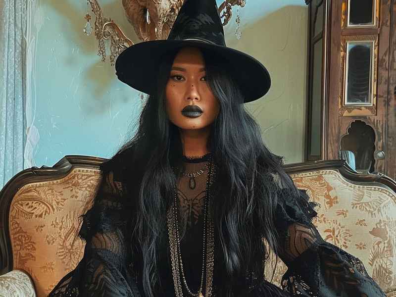 巫婆 故事、巫婆故事 懒巫婆化妆