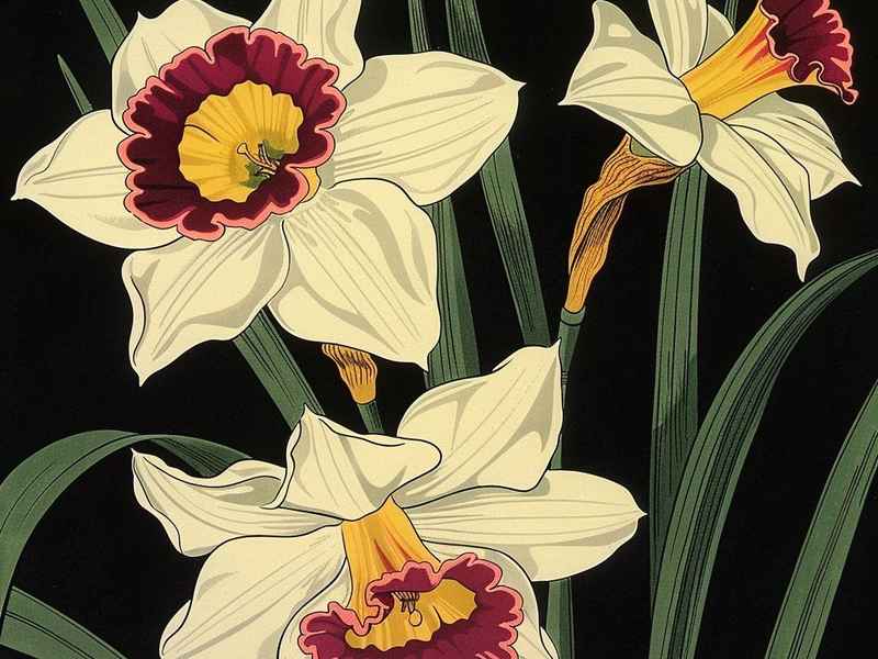 水仙花儿童画（水仙花儿童画家长点评）