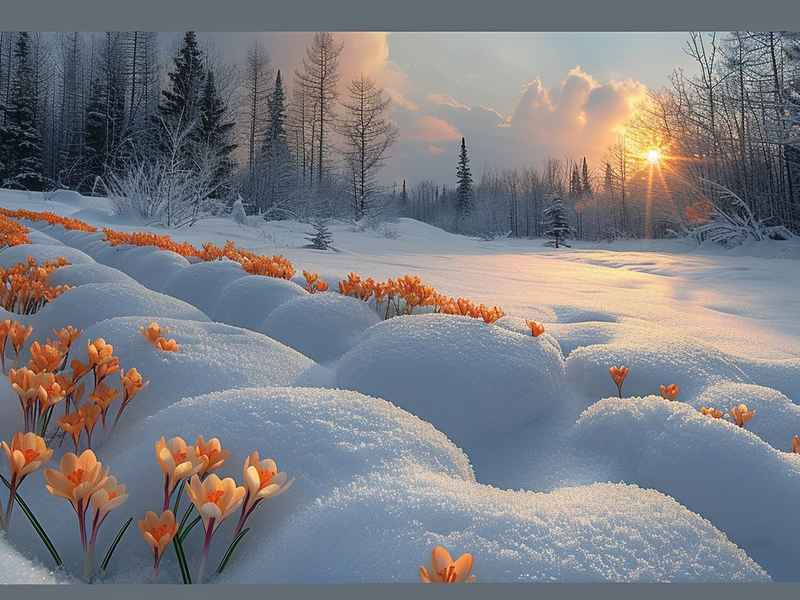雪后的故事、雪后的早晨故事