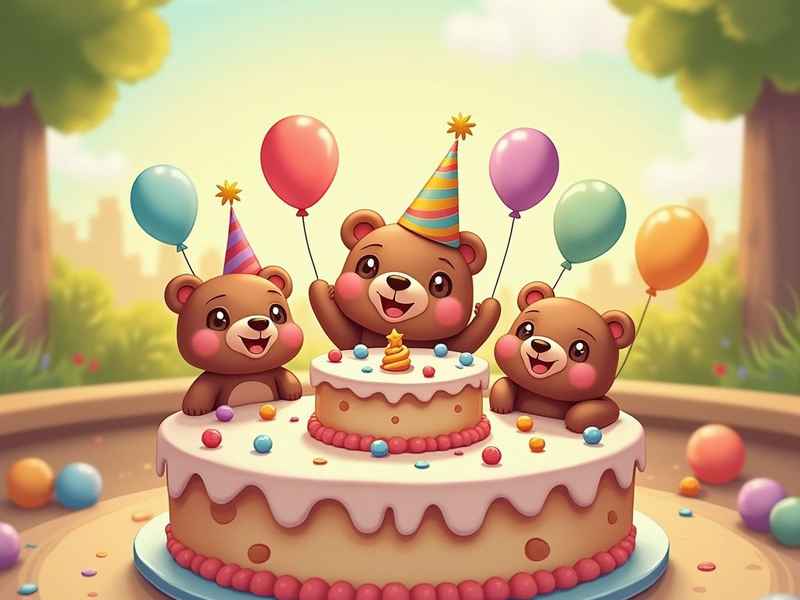 小熊生日简短故事、小熊生日简短故事视频