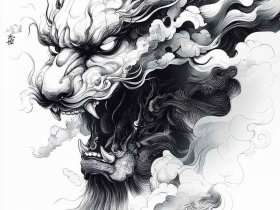 狮吼国画（佛音狮吼国画）