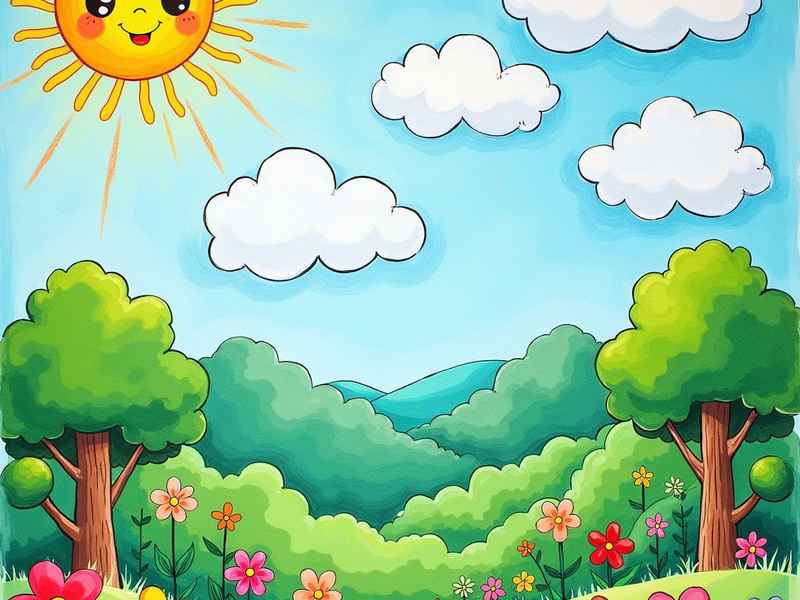 夏天的故事大班教案美术 大班美术夏天的故事教案反思