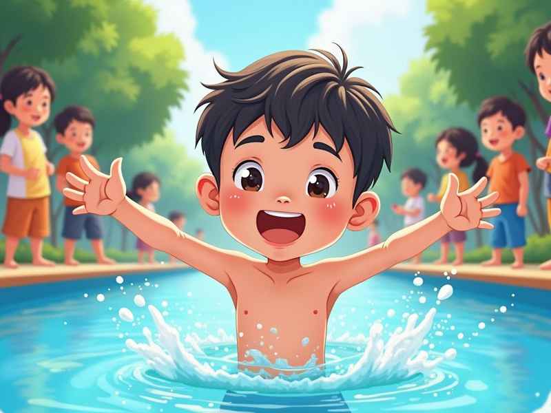 夏日故事作文（夏日故事作文游泳）