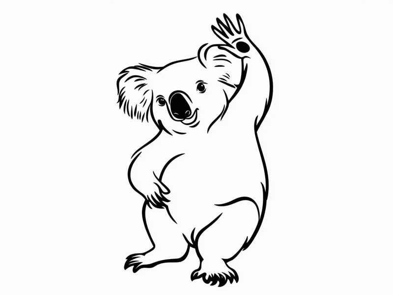 小熊祝寿简笔画（小熊祝寿简笔画图片）