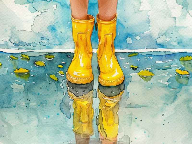 水坑的绘本故事（水坑的绘本故事怎么画）