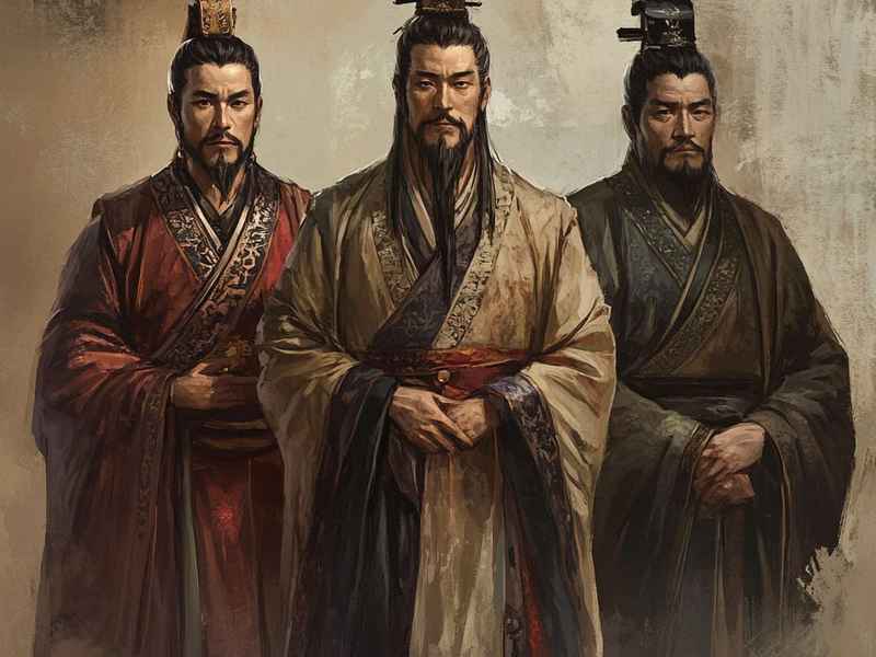 桃园三结义儿童故事图片 桃园三结义的故事图片
