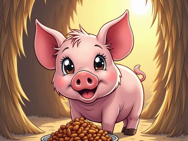 猪幼儿故事，挑食的小猪幼儿故事