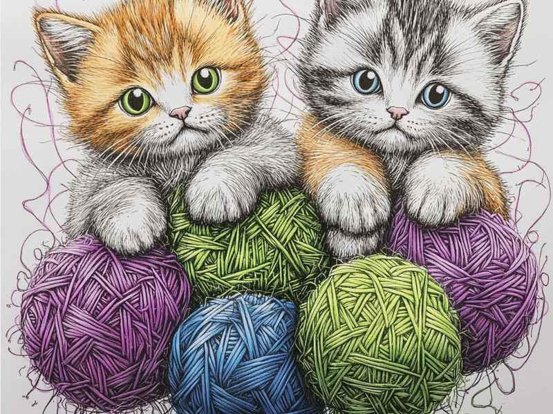 小猫儿童画图片大全 小猫儿童简笔画图片大全可爱带颜色 小猫儿童画图片大全 小猫儿童简笔画图片大全可爱带颜色