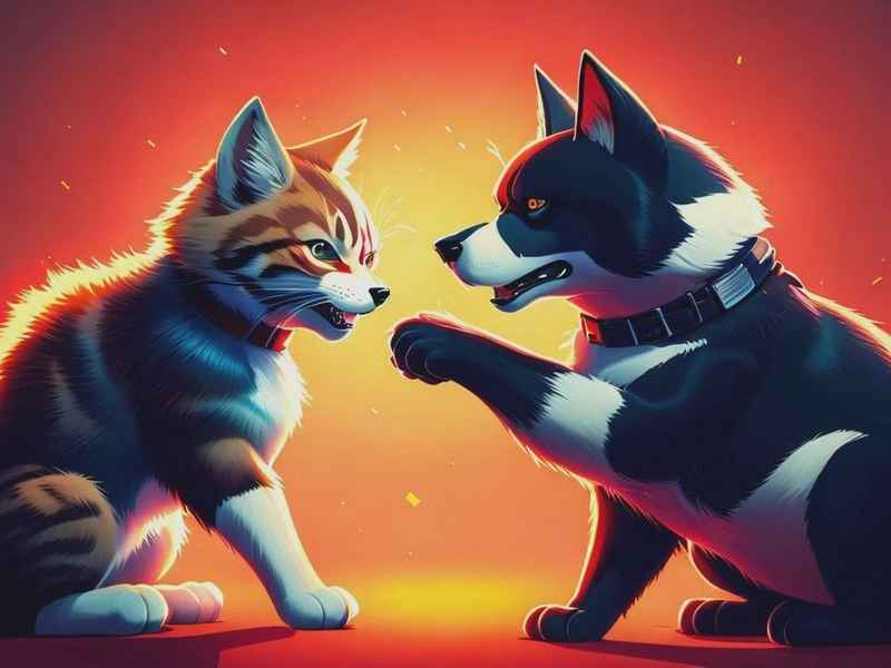 cats hind their paws谚语 fight like cats and dogs谚语翻译