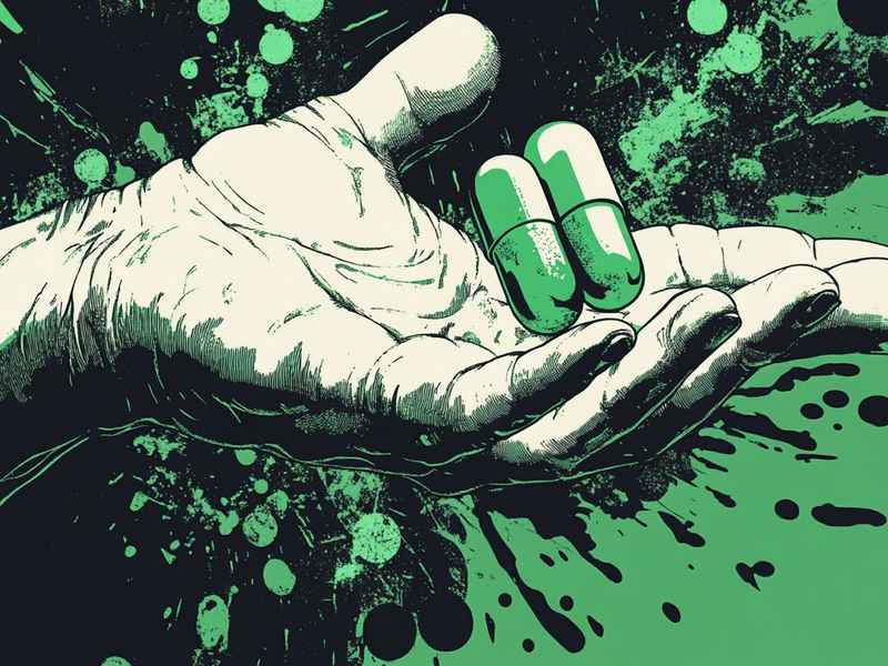 吃药的绘本故事 - 生病吃药的绘本