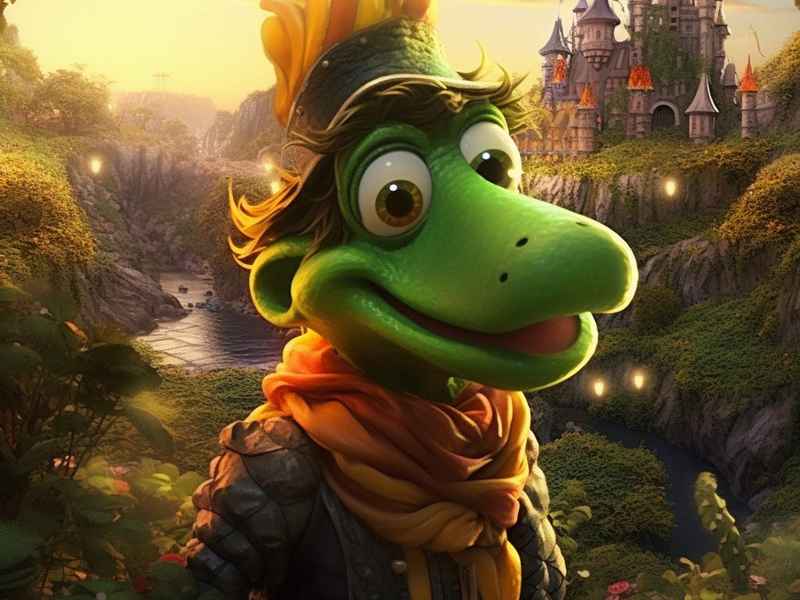 the frog prince的故事，prince frog故事加中文