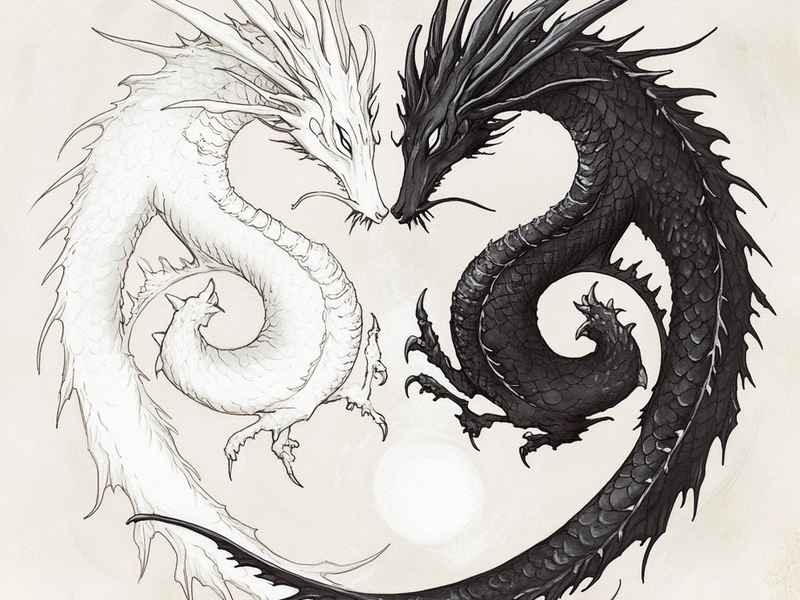 黑龙和白龙的故事 黑龙和白龙的故事是什么? 黑龙和白龙的故事 黑龙和白龙的故事是什么?