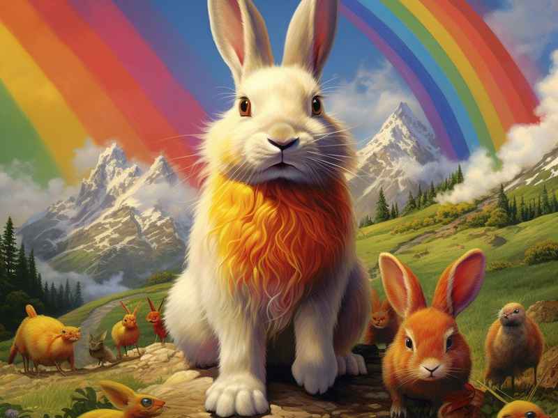 rabbit兔子故事，兔子的故事英文绘本