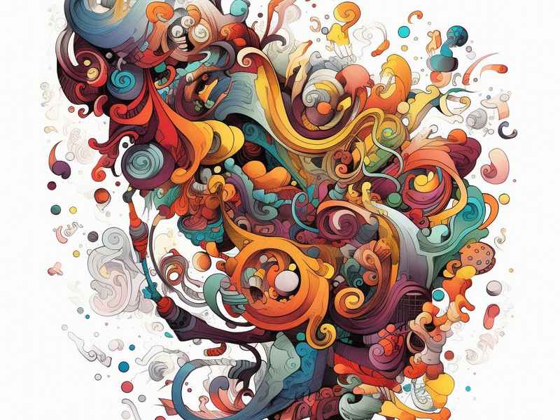 动漫大灰狼插画设计；动漫大灰狼插画设计图