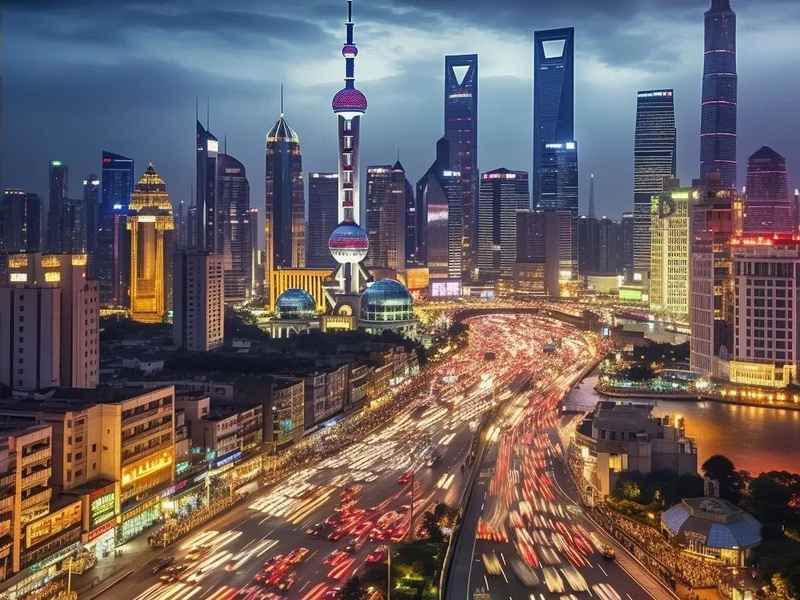 车水马龙的图片、车水马龙的图片有圆