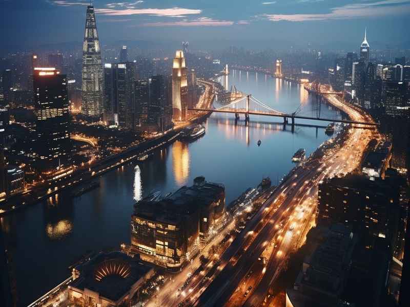 车水马龙的图片、车水马龙的图片有圆
