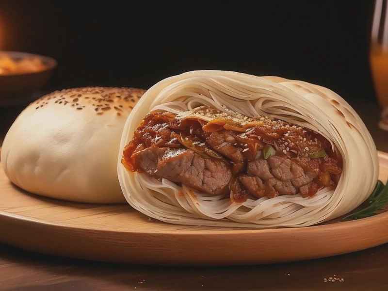肉夹馍故事馍夹肉，肉夹馍的故事和文化