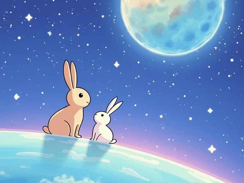 蓝妖兔子京睡前故事漫画，蓝妖兔子京十点睡前故事