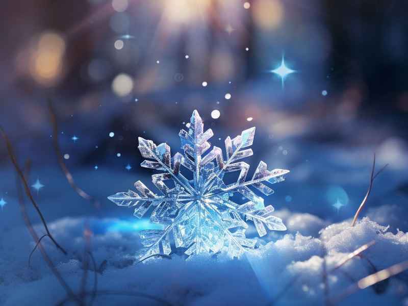 睡前故事雪花书，雪花的睡前故事