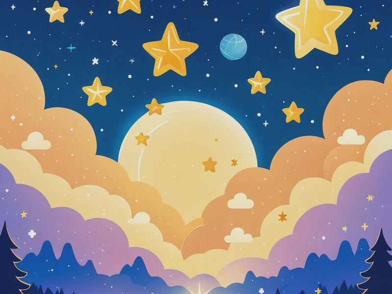 睡前故事小星星和月亮 睡前故事小星星和月亮图片 睡前故事小星星和月亮 睡前故事小星星和月亮图片