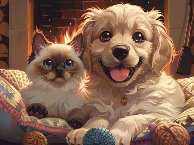 睡前故事小猫（睡前故事小猫和小狗）