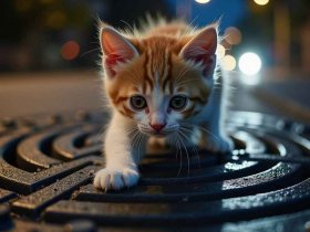 睡前故事有只小猫在垃圾堆 有一只小猫在垃圾堆里找吃的,对它最残忍的是什么
