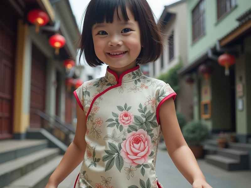 旗袍儿童画图片(旗袍儿童画图片简单) 旗袍儿童画图片(旗袍儿童画图片简单)