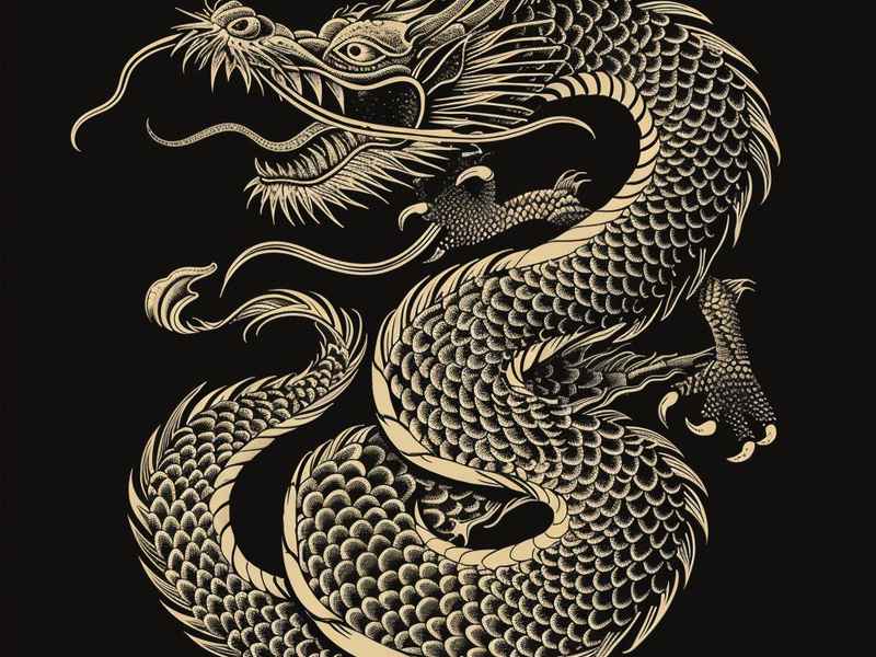 龙的故事简笔画(龙的故事简笔画一年级) 龙的故事简笔画(龙的故事简笔画一年级)
