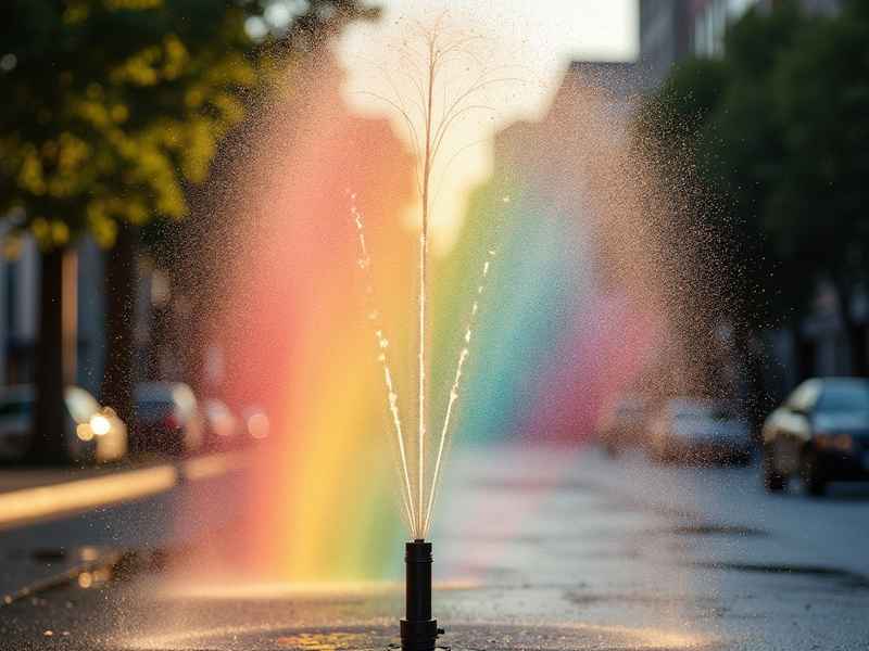 洒水车休息的故事绘本、洒水车的烦恼绘本故事