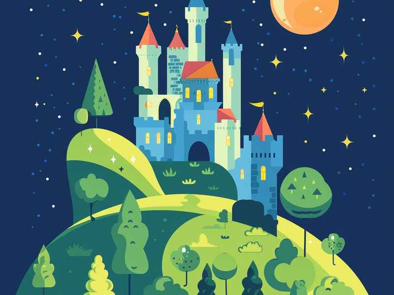 睡前故事城堡(睡前故事城堡女巫王子) 睡前故事城堡(睡前故事城堡女巫王子)