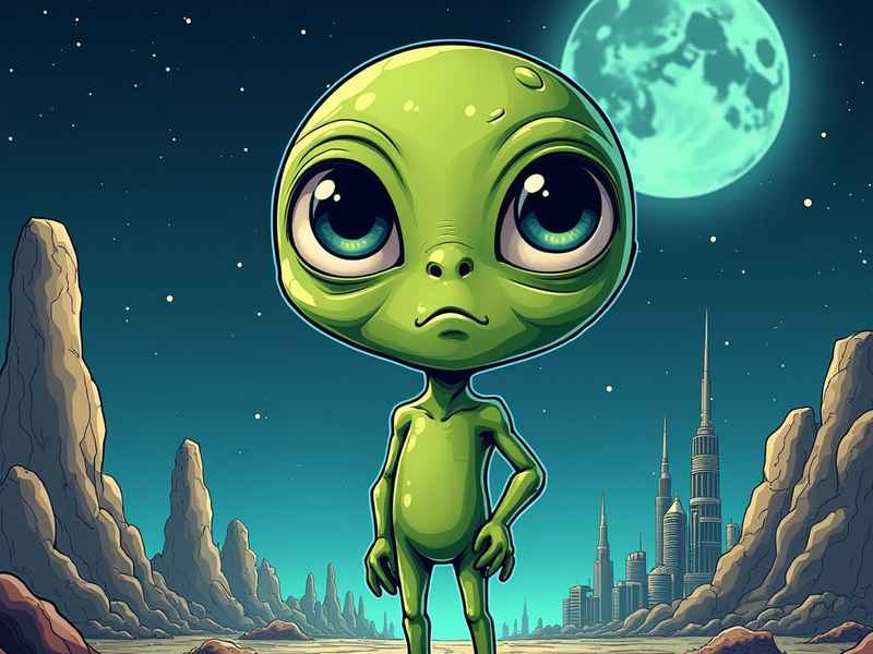 睡前故事外星人来到地球，科幻故事外星人来到地球