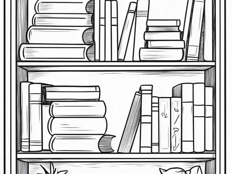 书柜的图画、书柜的图画是怎么画的 书柜的图画、书柜的图画是怎么画的