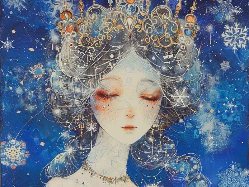 睡前故事雪女王 睡前故事冰雪女王