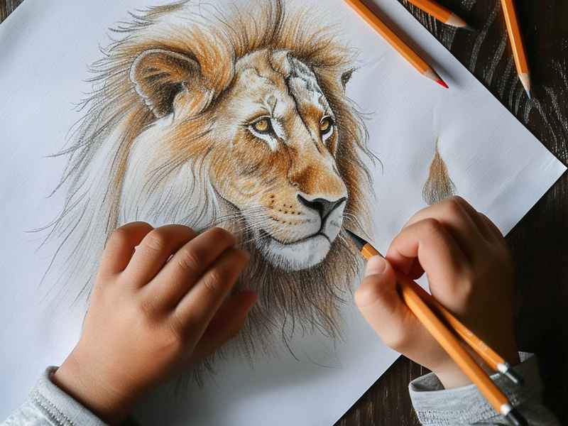 睡前故事狮子画画 睡前故事狮子画画图片 睡前故事狮子画画 睡前故事狮子画画图片