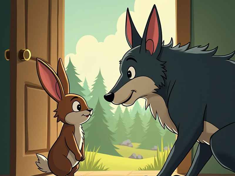睡前故事儿童大灰狼 - 少儿睡前故事大灰狼的故事
