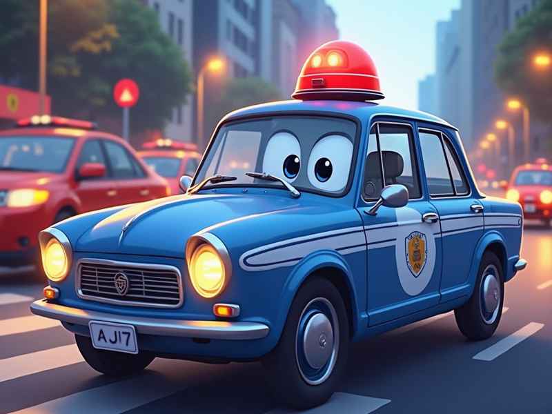 睡前故事哄小孩警车 睡前小故事警车的故事