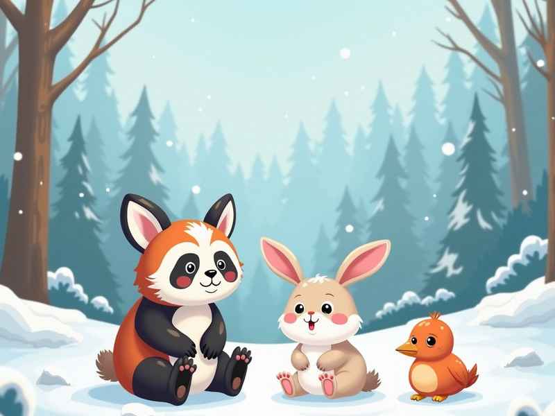 睡前故事雪人与狐狸，雪人和兔子的睡前故事